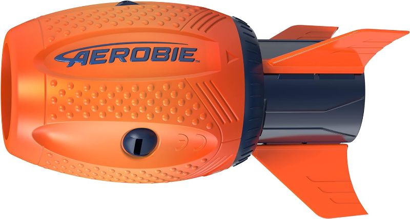 Photo 1 of Aerobie Sonic Fin Football, Aerodynamic Russel Wilson Toy, Now with Softer Foam & Fins, Outdoor Games for Kids and Adults Aged 8 and Up, Orange
