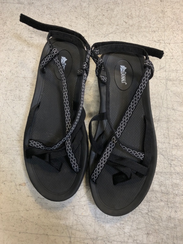 Photo 1 of Black Sandals Women's 10