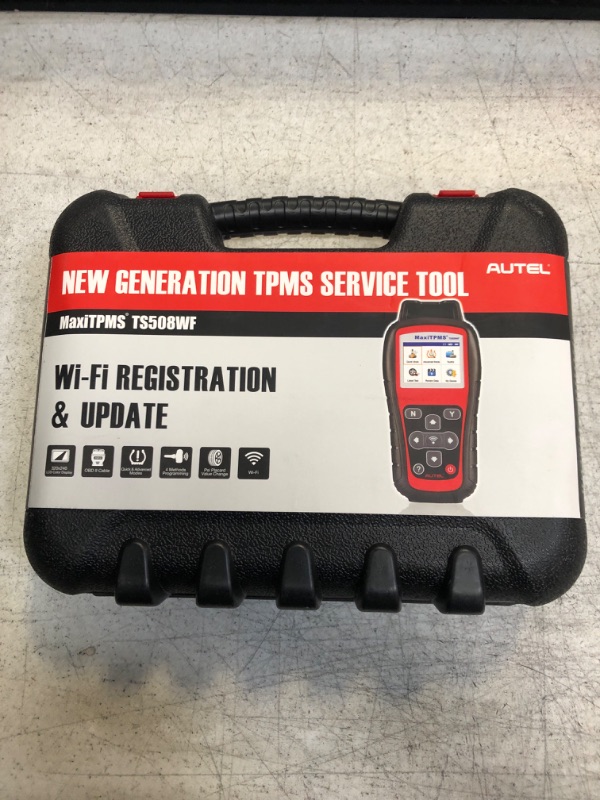 Photo 2 of Autel MaxiTPMS TS508 TPMS Programming Tool, 2024 Newest Upgrade of TS501/ TS408/ TS408, Activate/Relearn All Sensors, Program MX Sensor, TPMS Reset/Diagnosis, Read/Clear TPMS Code Free Lifetime Update