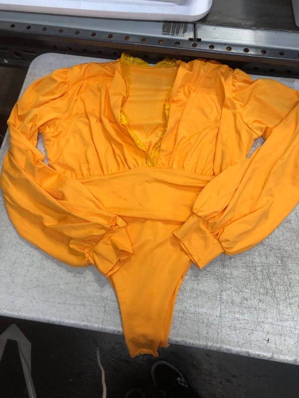 Photo 1 of Mustard Yellow One Piece XL 