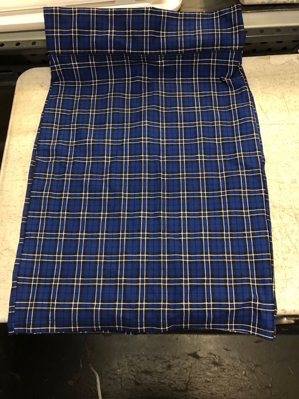 Photo 1 of Blue Plaid Skirt 3X