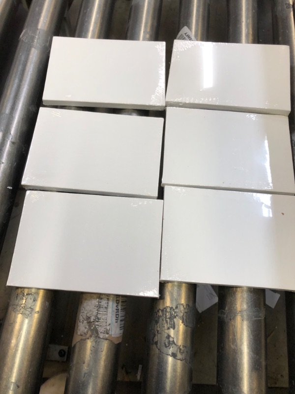 Photo 1 of 4 x 6 Inch Blank White Canvas Boards 6pack