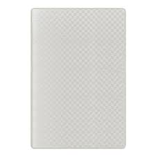 Photo 1 of 2 in 1 Breathable Two Sided 3 inch Portable Crib Mattress, White
