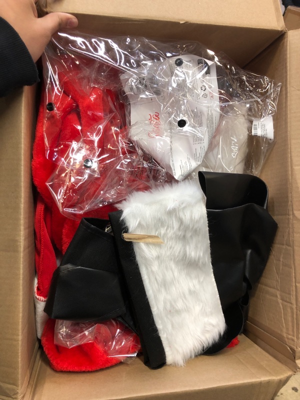 Photo 1 of Morph Santa Claus Costume for Men, Santa Costume for Men, Santa Suit Adults Men, Mens Santa Costume, Santa Jacket Men Standard Deluxe