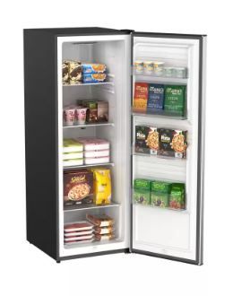 Photo 2 of 11 cu. ft. Convertible Auto Defrost Garage Ready Upright Freezer/Refrigerator in Stainless Steel, Energy Star
