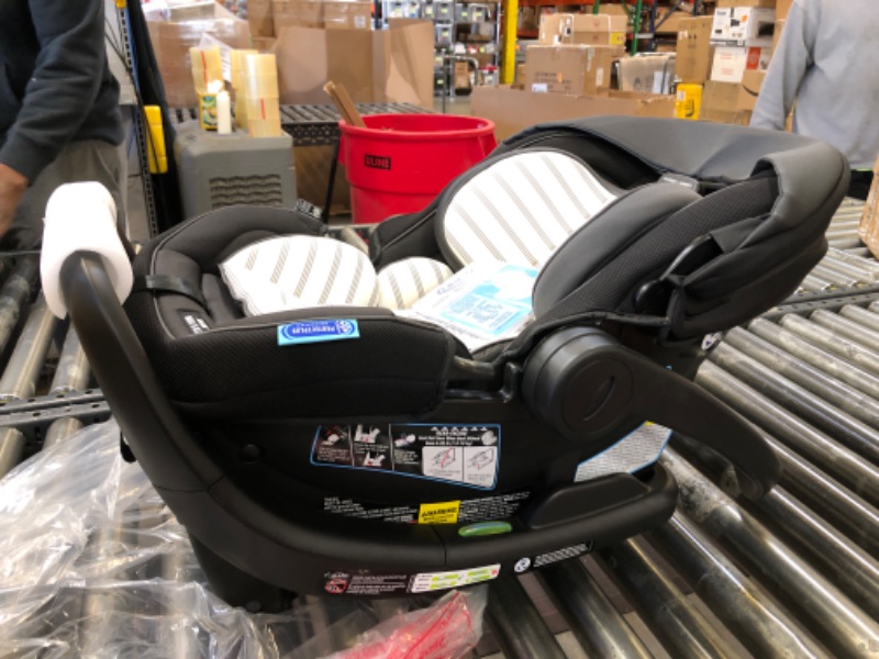 Photo 3 of Graco® SnugRide® SnugFit 35 DLX Infant Car Seat, Maison
