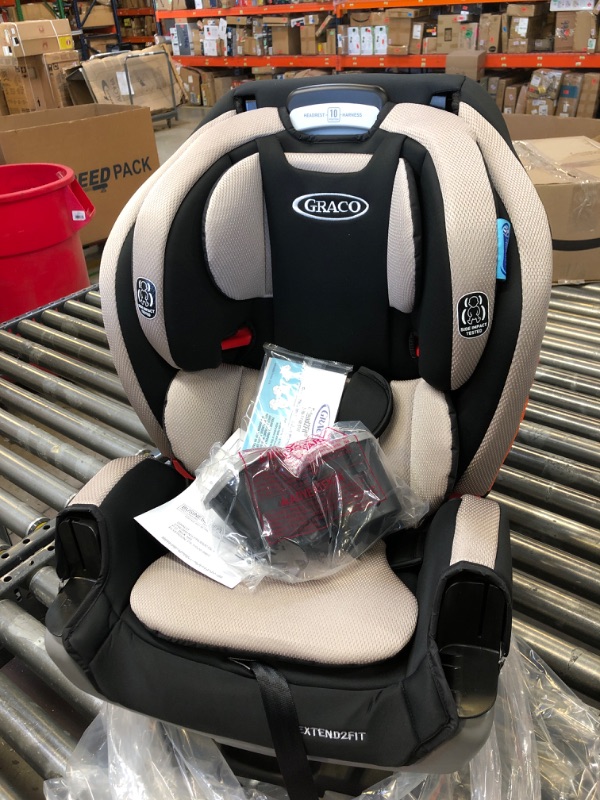 Photo 1 of Graco Extend2Fit 3-in-1 Car Seat, Stocklyn , 20.75x19x24.5 Inch (Pack of 1) 3-in-1 Stocklyn