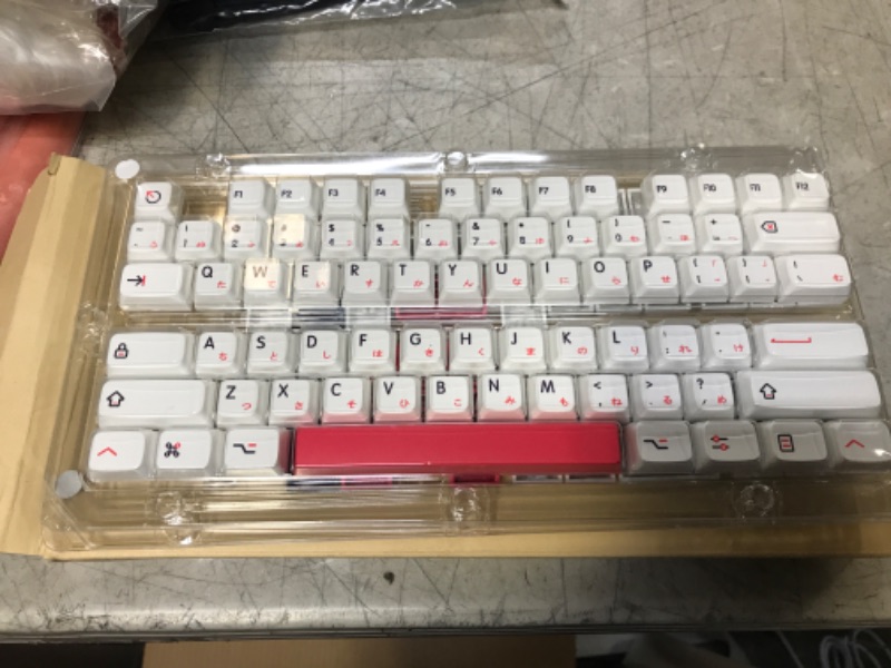 Photo 1 of ZMX Custom PBT Keycap,126 Keys Dye Sublimation Keycap XDA Profile Personalized Keycaps Set for MX Switch Mechanical Gaming Keyboard Accessory DIY Keycap Set (English)