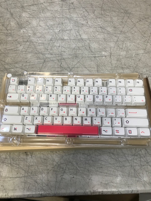 Photo 1 of ZMX Custom PBT Keycap,126 Keys Dye Sublimation Keycap XDA Profile Personalized Keycaps Set for MX Switch Mechanical Gaming Keyboard Accessory DIY Keycap Set (English)