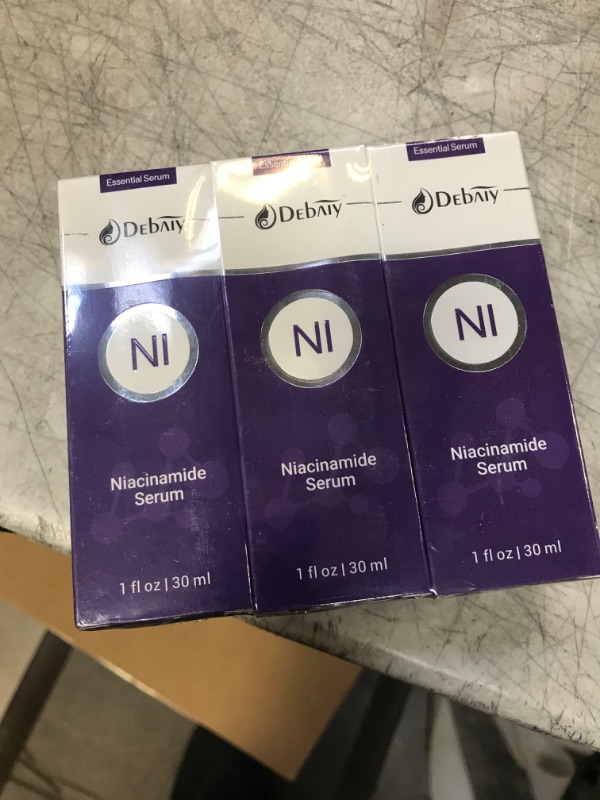 Photo 2 of 3 Pack Niacinamide Serum with Ceramide for Face Moisturizing Inhibits Melanin & Restore Skin Natural, Anti-Aging and Shrinks Pores (1Fl.Oz / 30ml)