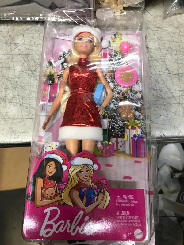 Photo 2 of Barbie Santa Doll Blonde