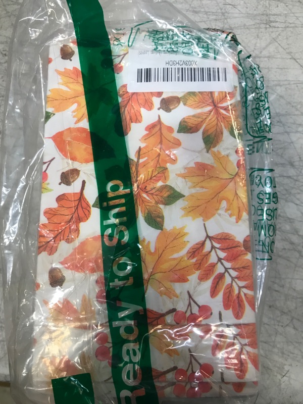 Photo 2 of Homlouue 100Pcs Fall Napkins, 3-Ply Fall Leaves Paper Napkins for Thanksgiving Autumn Harvest Holiday Party, Thanksgiving Napkins Guest Towels for Dinner Home Bathroom Party Supplies (Autumn Leaves) Fallen leaves