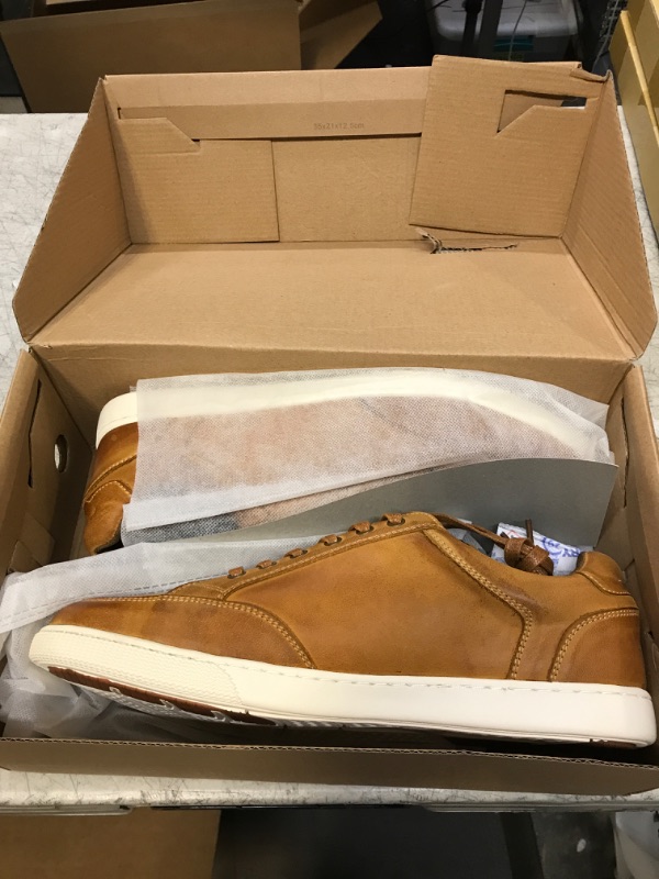 Photo 1 of JOUSEN Valyrain Men's Sneakers Fashion Leather Casual Shoes Dress Sneaker Oxford Shoes - Sz 12