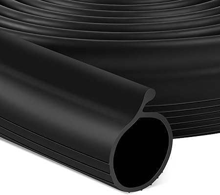 Photo 1 of 10FT Garage Door Bottom Seal Rubber P Bulb Garage Door Weather Stripping Overhead Door Weatherproof Strip Replacement Seal Fits 10FT Wide or Smaller Doors (Black)
Visit the MYFAMIREA Store