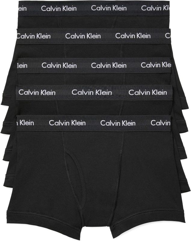 Photo 1 of Calvin Klein Men's Cotton Classics 5-Pack Trunk
