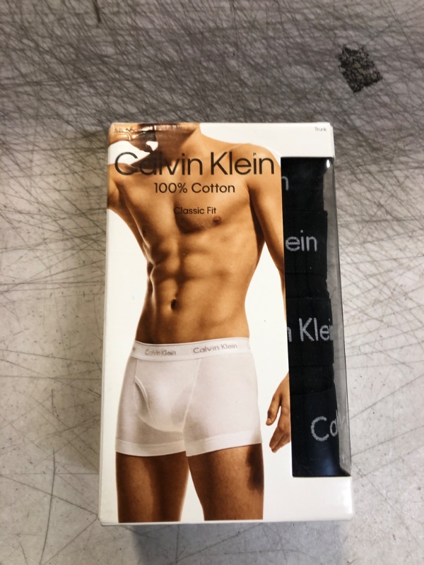 Photo 2 of Calvin Klein Men's Cotton Classics 5-Pack Trunk
