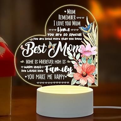 Photo 1 of …Gifts for Mom from Daughter Son, Acrylic Night Light Gift for Mom, Best Mom Ever Gifts from Daughter, Mothers Day Gift, Mom Birthday Gifts, Thanksgiving Gifts, Christmas Gifts for Mom from Daughter
Brand: Agrifilm