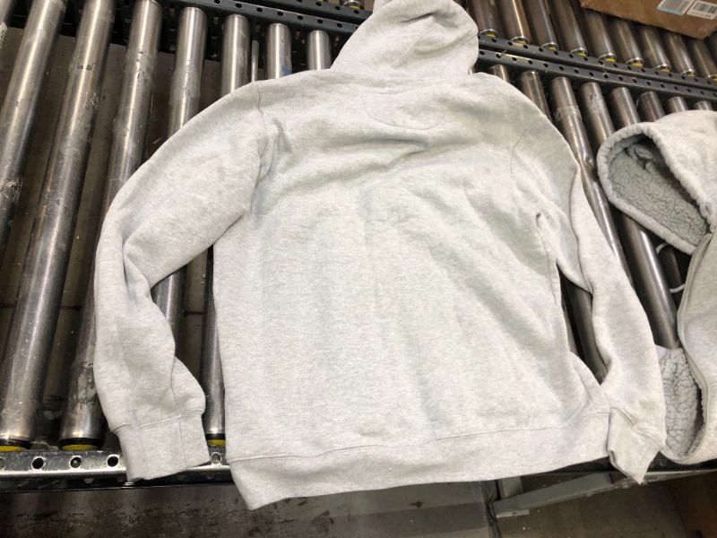 Photo 2 of LARGE GREY ZIP UP HOODIE