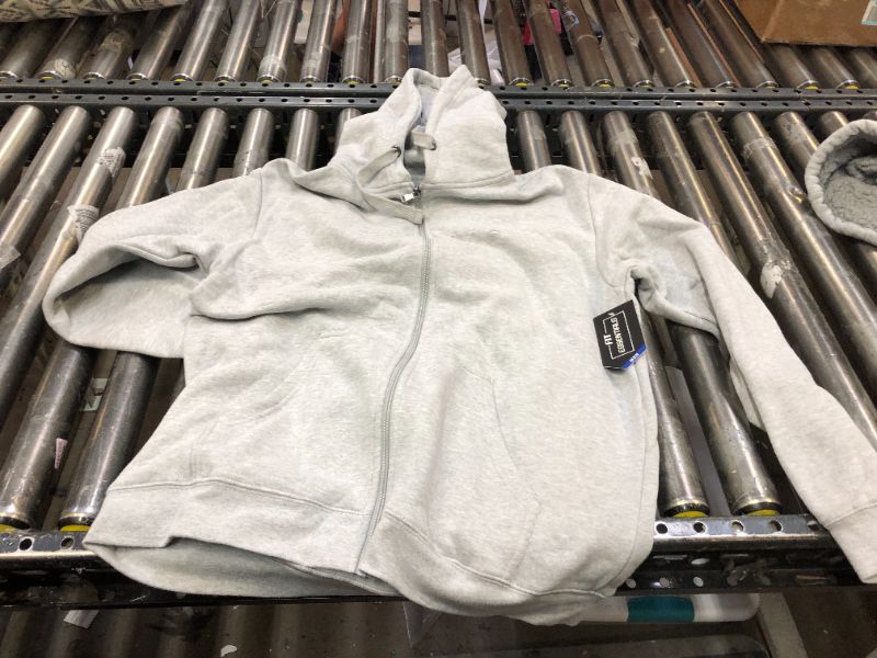 Photo 1 of LARGE GREY ZIP UP HOODIE