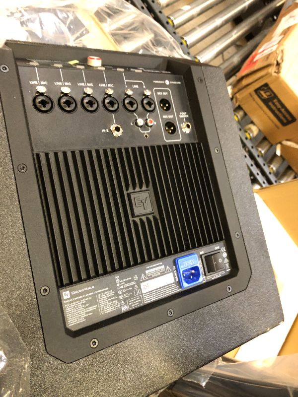 Photo 1 of Electro-Voice EVOLVE 30M Portable 1000W Column Sound System with Mixer & Bluetooth (Black)