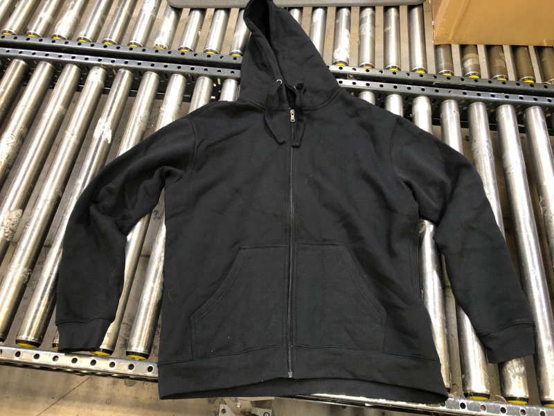 Photo 1 of Fit Essentials Men's Full-Zip Fleece Hoodie -- Size XL
