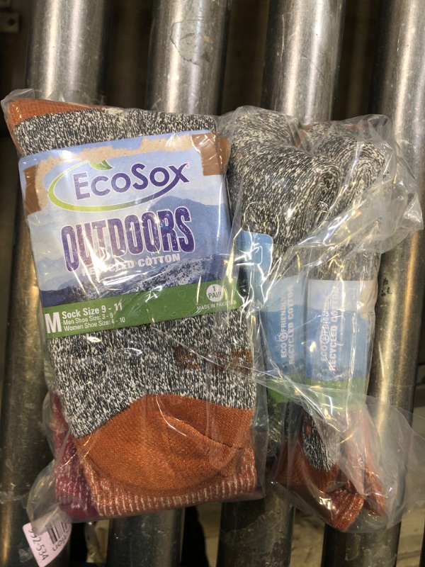 Photo 1 of 5 Pack Ecosox -- Size Medium