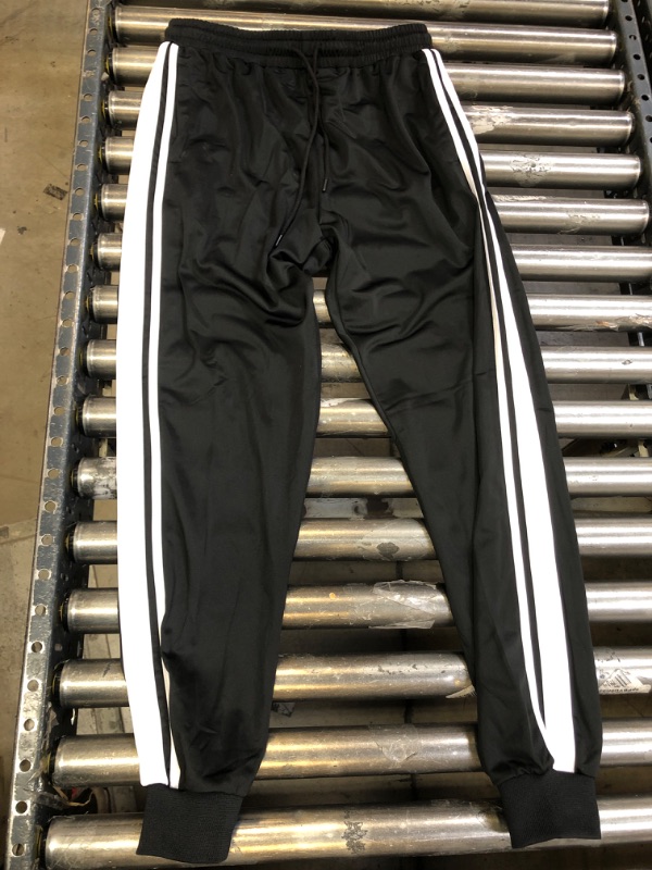 Photo 1 of Fit Essentials Men's SWeatpants -- Black/White -- Size Large 