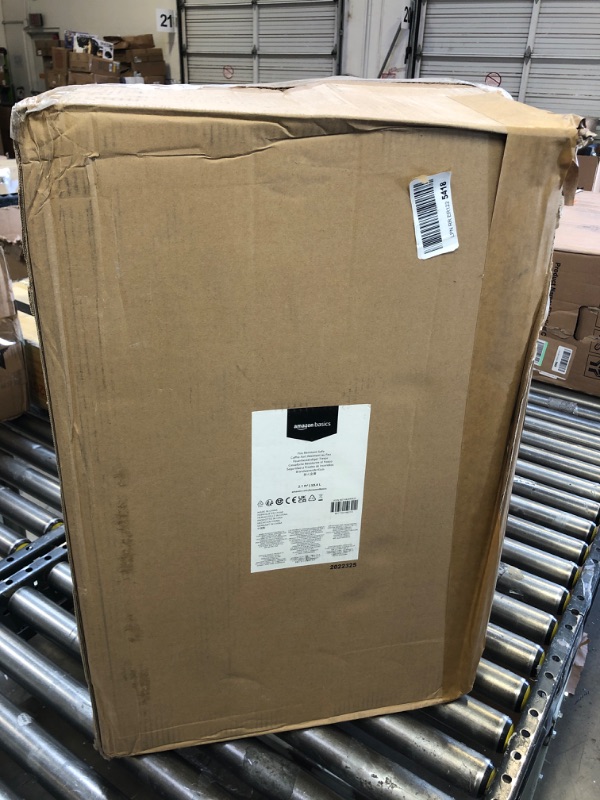 Photo 1 of Amazon Basics Fire Resistant Security Safe with Programmable Electronic Keypad - 2.1 Cubic Feet, 16.93 x 25.98 x 13.8 inches 2.1 Cubic Feet Keypad Lock + Fire Resistant