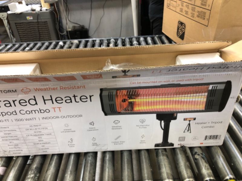Photo 1 of Heat Storm HS-1500-TT Infrared, 7 ft Cord, Tripod + Heater Heater + Tripod