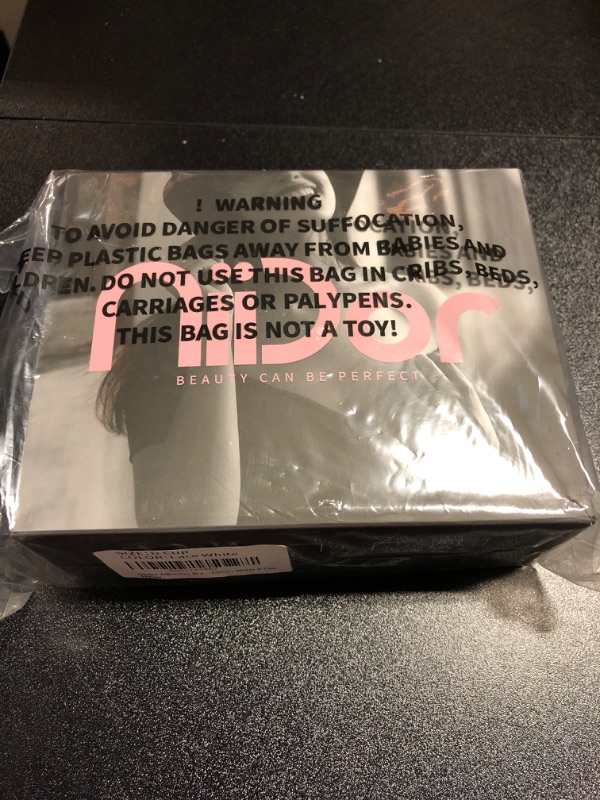 Photo 1 of Niidor Adhesive Bra Backless Sticky Invisible Push up Fabric lace Bra for Strapless Dress with Nipple Covers White D Cup