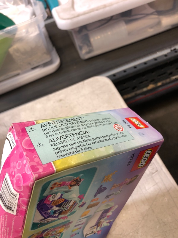 Photo 3 of LEGO Gabby's Dollhouse Gabby & Mercat’s Ship & Spa 10786 Building Toy for Fans of The DreamWorks Animation Series, Boat Playset, Beauty Salon and Accessories for Imaginative Play for Kids Ages 4+ (FACTORY SEALED, MINOR DAMAGE TO BOX)