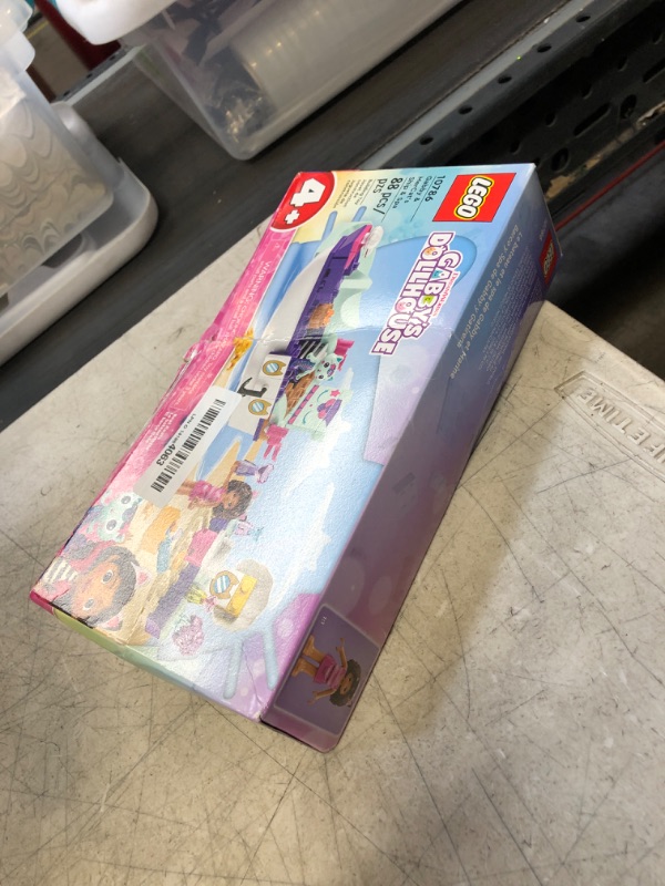 Photo 5 of LEGO Gabby's Dollhouse Gabby & Mercat’s Ship & Spa 10786 Building Toy for Fans of The DreamWorks Animation Series, Boat Playset, Beauty Salon and Accessories for Imaginative Play for Kids Ages 4+ (FACTORY SEALED, MINOR DAMAGE TO BOX)