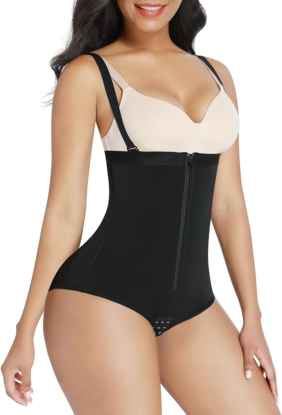 Photo 1 of  Tummy Control Shapewear Hook and Zipper Body Shaper for Women Open Bust Bodysuit   sixer XL 