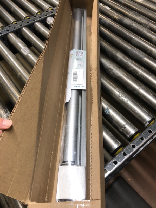 Photo 1 of MYshade Blackout Roller Shades for Windows, Cordless Roller Window Shades, Roll Up Window Blinds with Thermal Insulated, UV Protection, Easy to Install for Home and Office 30" X 72"(Black) Black 30" X 72"