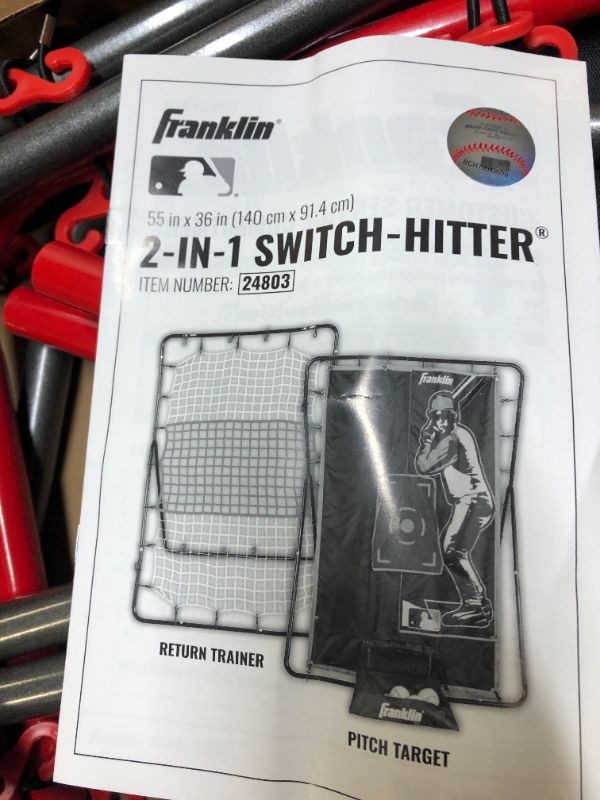 Photo 1 of 2 in 1 switch hitter screen 