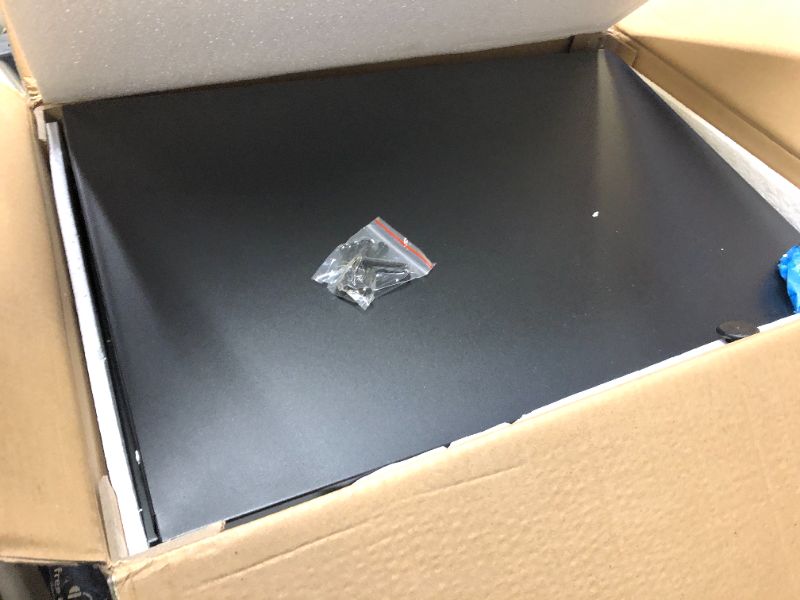 Photo 1 of Denkee 4-Tier Kitchen Bakers Rack, Heavy Duty Free Standing Bakers Racks for Kitchen with Storage, Upgraded Industrial Microwave Oven Stand Storage Rack (23.23 L x 15.16 W x 46.85 H) 4 Tiers