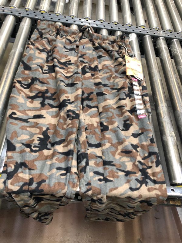 Photo 1 of BOYS CAMO PANTS 
SIZE L