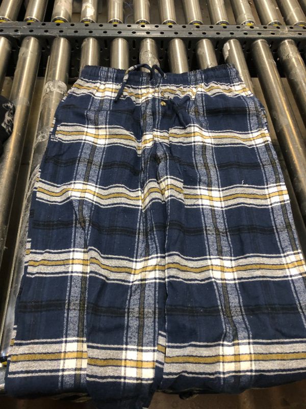 Photo 1 of BOYS BLUE PLAID PANTS
M