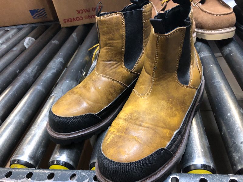 Photo 1 of MENS TAN WORK BOOT
8.5