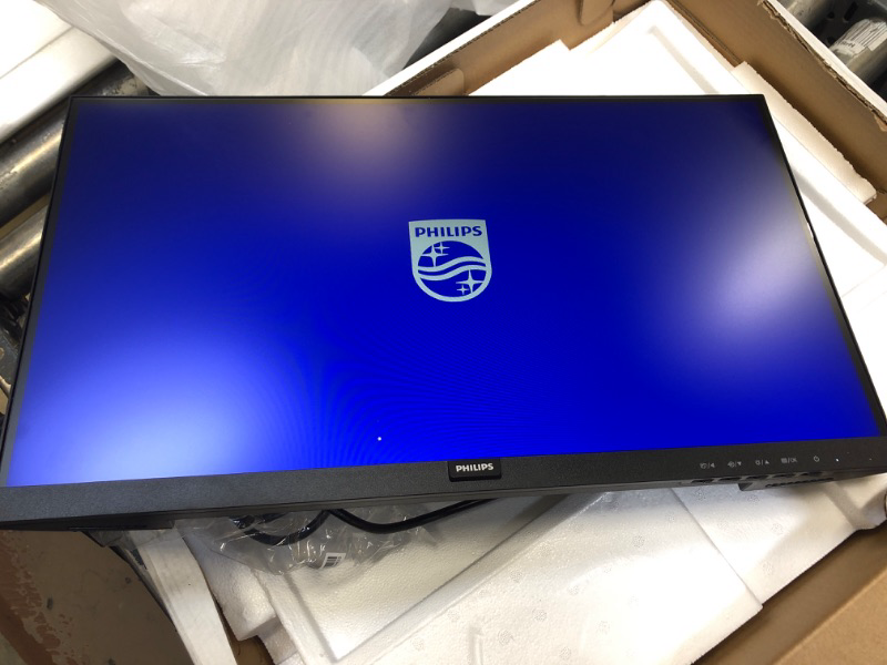 Photo 2 of PHILIPS 22 inch Class Thin Full HD (1920 x 1080) 75Hz Monitor, VESA, HDMI & VGA Port, 4 Year Advance Replacement Warranty, 221V8LN
