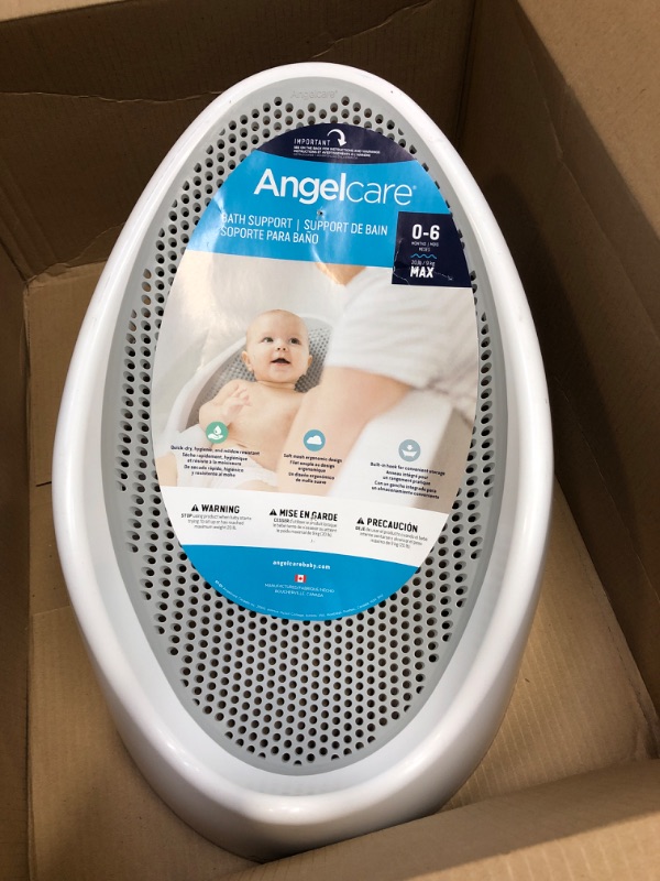 Photo 2 of Angelcare Baby Bath Support (Grey) | Ideal for Babies Less than 6 Months Old