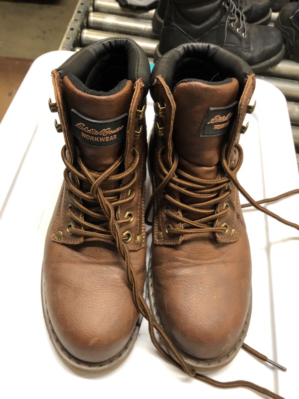 Photo 2 of Eddie Bauer Medford Steel Toe Men's Work Boots size 9