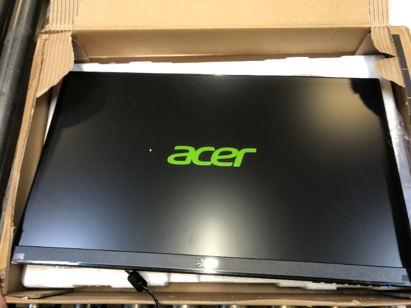 Photo 3 of Acer 21.5 Inch Full HD (1920 x 1080) IPS Ultra-Thin Zero Frame Computer Monitor (HDMI & VGA Port), SB220Q bi