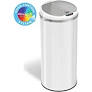 Photo 1 of 897112000086iTouchless - 13 Gallon Touchless Sensor Trash Can with AbsorbX