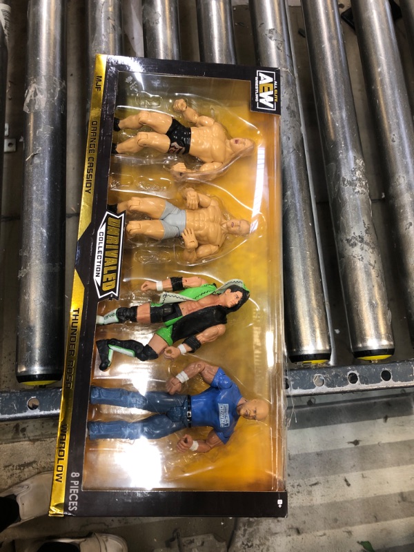 Photo 1 of All Elite Wrestling AEW Unrivaled Champion 4 Pack - Four 6-Inch Figures