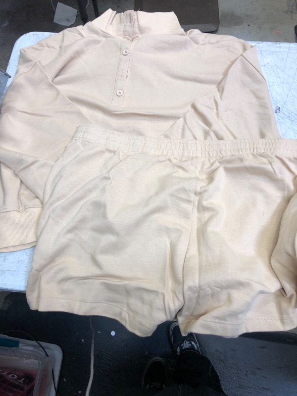 Photo 1 of 2pcs Khaki Lounge Outfit 3XL