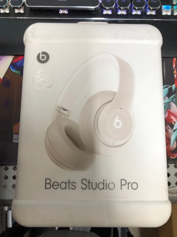 Photo 3 of +++FACTORY SEALED++ Beats Studio Pro - Wireless Bluetooth Noise Cancelling Headphones - Personalized Spatial Audio, USB-C Lossless Audio, Apple & Android Compatibility, Up to 40 Hours Battery Life - Sandstone
