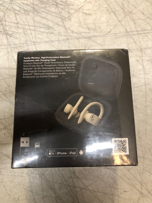 Photo 4 of +++FACTORY SEALED+++ Beats Powerbeats Pro Wireless Earbuds - Apple H1 Headphone Chip, Class 1 Bluetooth Headphones, 9 Hours of Listening Time, Sweat Resistant, Built-in Microphone - Ivory Ivory Powerbeats Pro