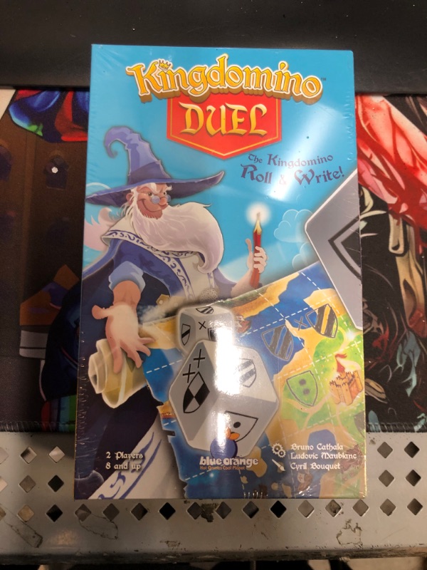 Photo 2 of Blue Orange Games Kingdomino Duel, Roll & Write Board Game, Ages 8+