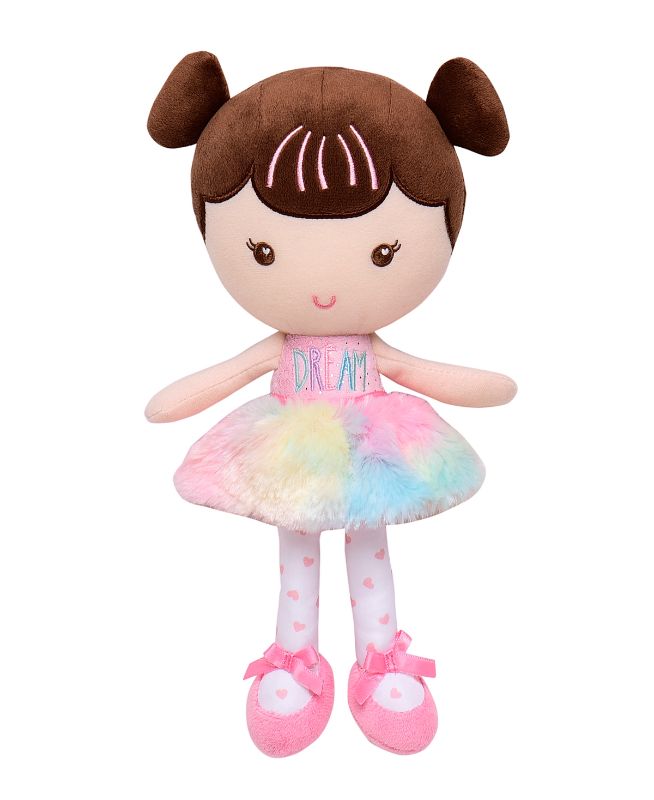 Photo 1 of Baby Starters Girls Plush Snuggle Buddy Baby Doll - Ellie, Multi
